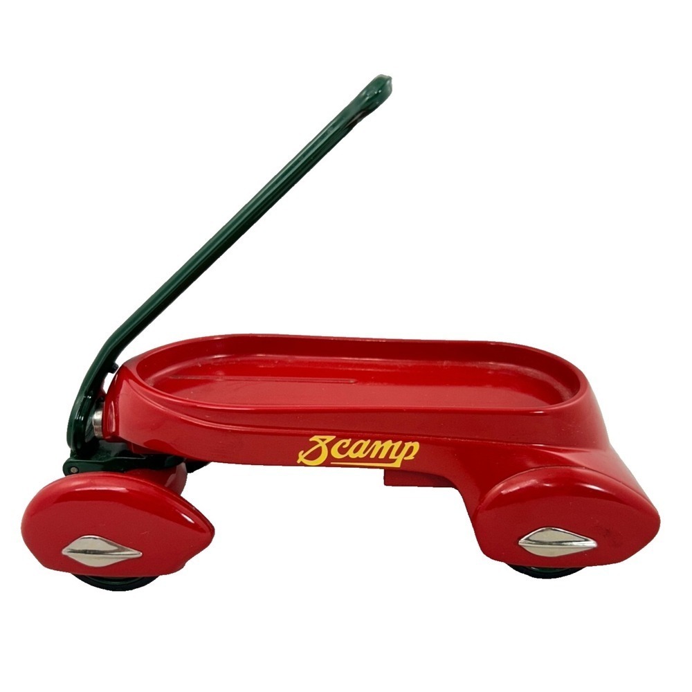 Hallmark 1937 SCAMP WAGON Kiddie Car Classics Sidewalk Cruisers w/ Light LE 1997 - Picture 4 of 16